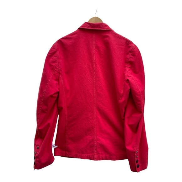 RNT 23 London Red Cotton Military/Utility Jacket Large - Picture 3 of 14